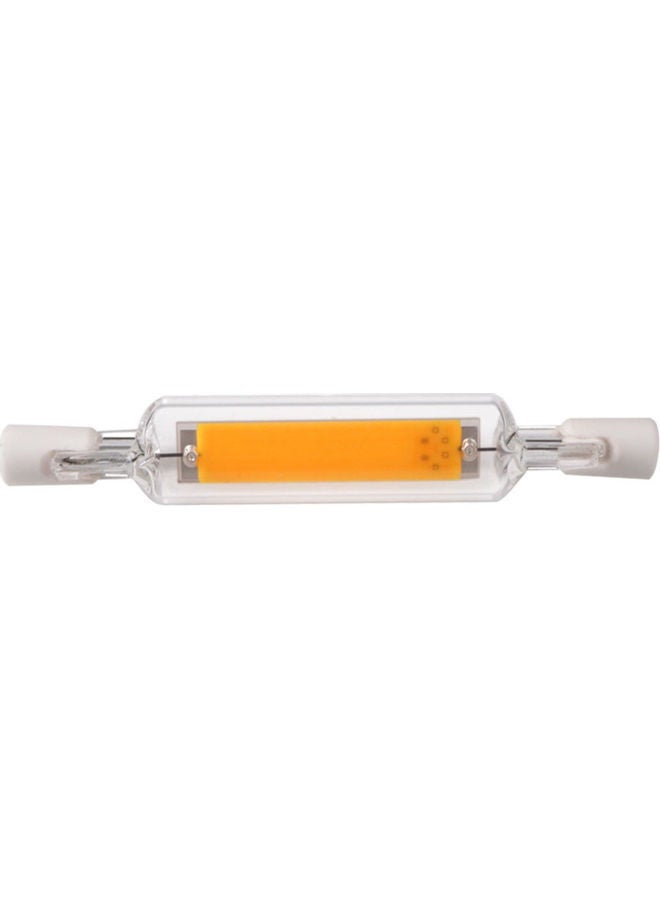 5W Glass Tube COB Light-emitting Diode Bulb Warm white 8.00 x 1.60 x 1.60cm