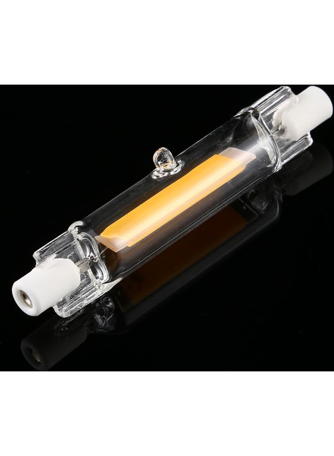 R7S 3W 350LM 78mm COB LED Bulb Glass Tube Multicolour 10x2x1cm