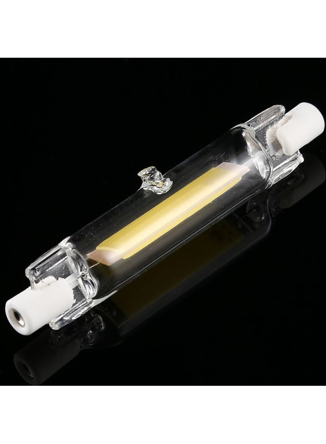 R7S 3W LED Bulb Glass Tube Lamp White 10x2x1cm