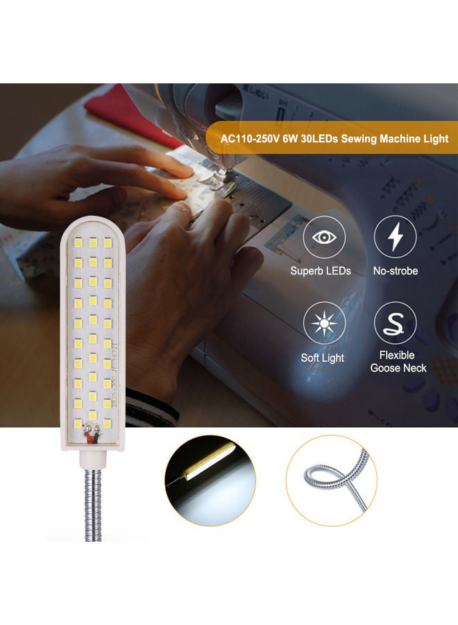 Flexible Bendable Tube Lamp Light White