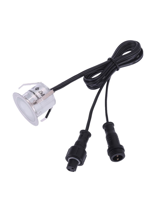 10 Piece LED Deck Light 0.6W Silver 28 X 15X 6cm