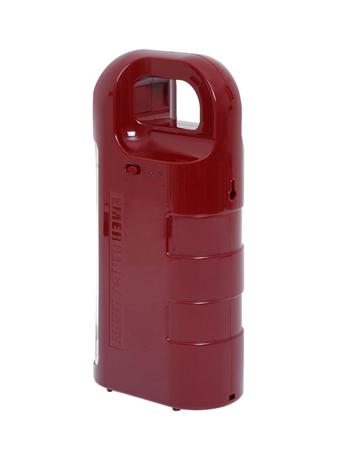 Rechargeable LED Emergency Lantern Maroon