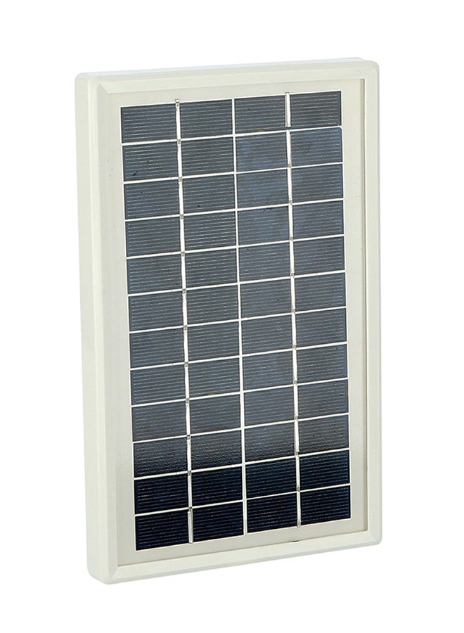 Rechargeable LED Emergency Lantern With Solar Panel Blue/White