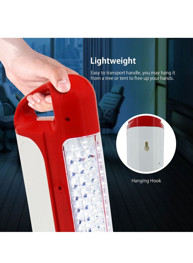 Rechargeable 30PCS Super LED Emergency Light With 2 LED Bulb USB And DC Solar Charger Jack