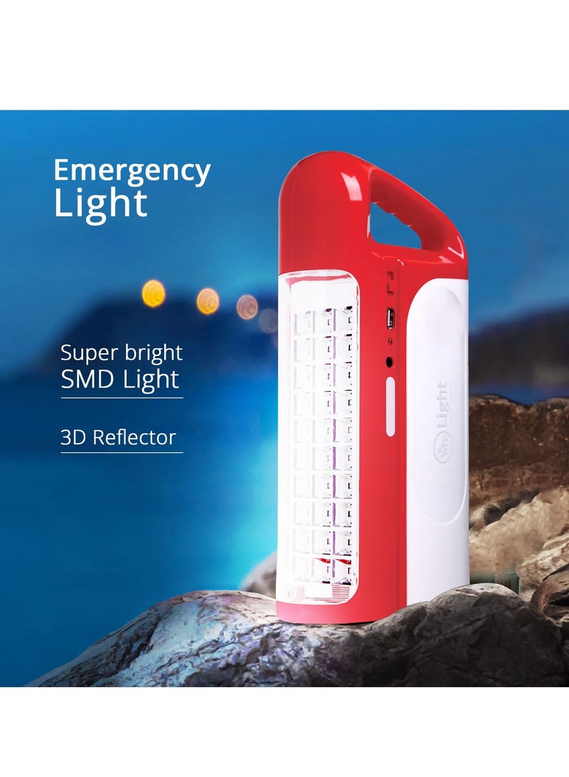 Rechargeable 30PCS LED Emergency Lantern Portable Light  Up To 12 Hours Working Time