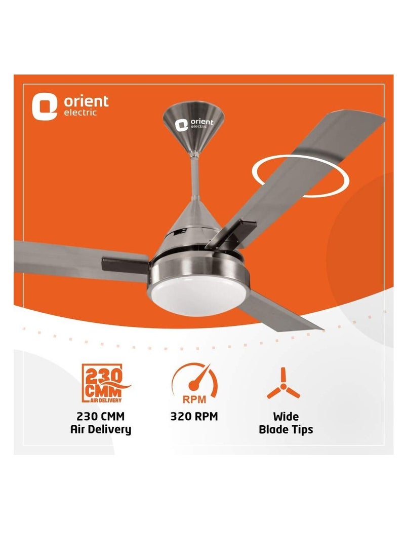 Orient Electric Spectra 48 inch Pewter Finish Ceiling Fan