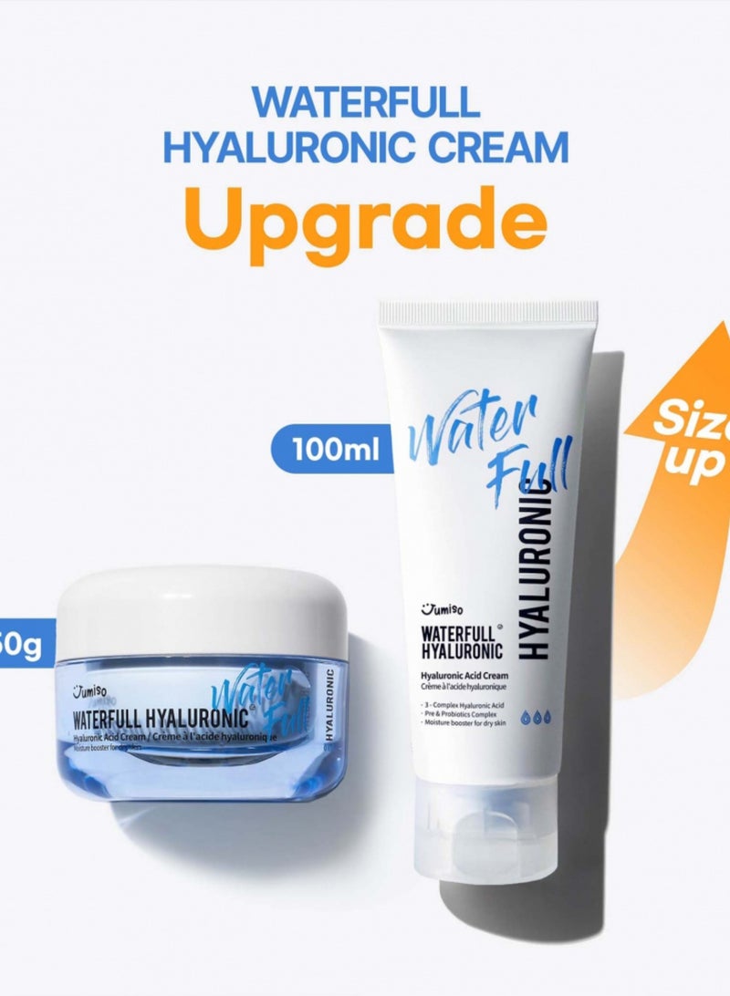 Waterfull Hyaluronic Cream 50ml | Intense Hydration and Plumping Moisturizer for Smooth, Radiant Skin