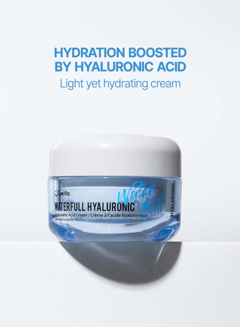 Waterfull Hyaluronic Cream 50ml | Intense Hydration and Plumping Moisturizer for Smooth, Radiant Skin