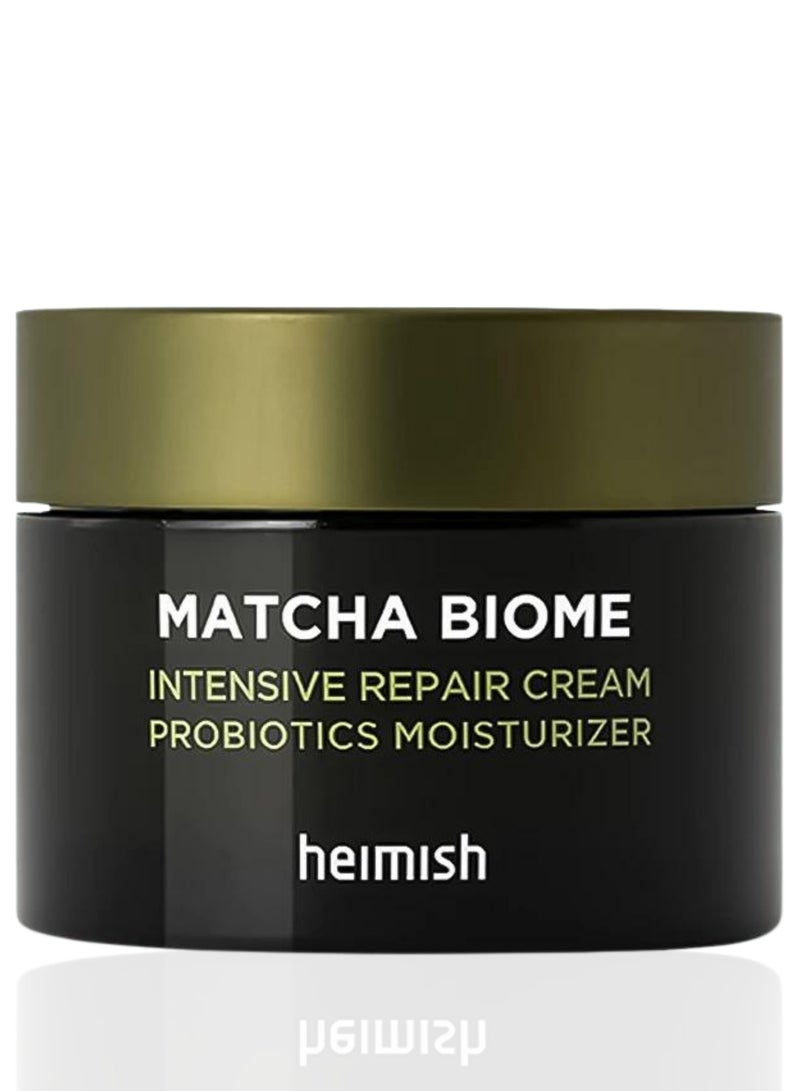 HEIMISH Matcha Biome Intensive Repair Cream 50ml - Deep Moisturizing and Repairing Cream with Antioxidant-Rich Matcha Extract