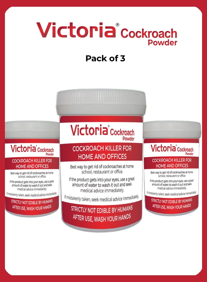 Cockroach Powder The Ultimate Roach Repellent Pack Of 3