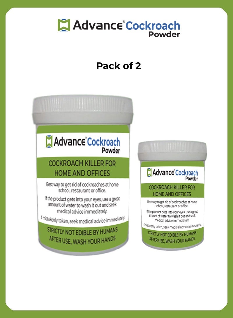 Cockroach Powder Protecting Your Family from Roach Threats Pack Of 2