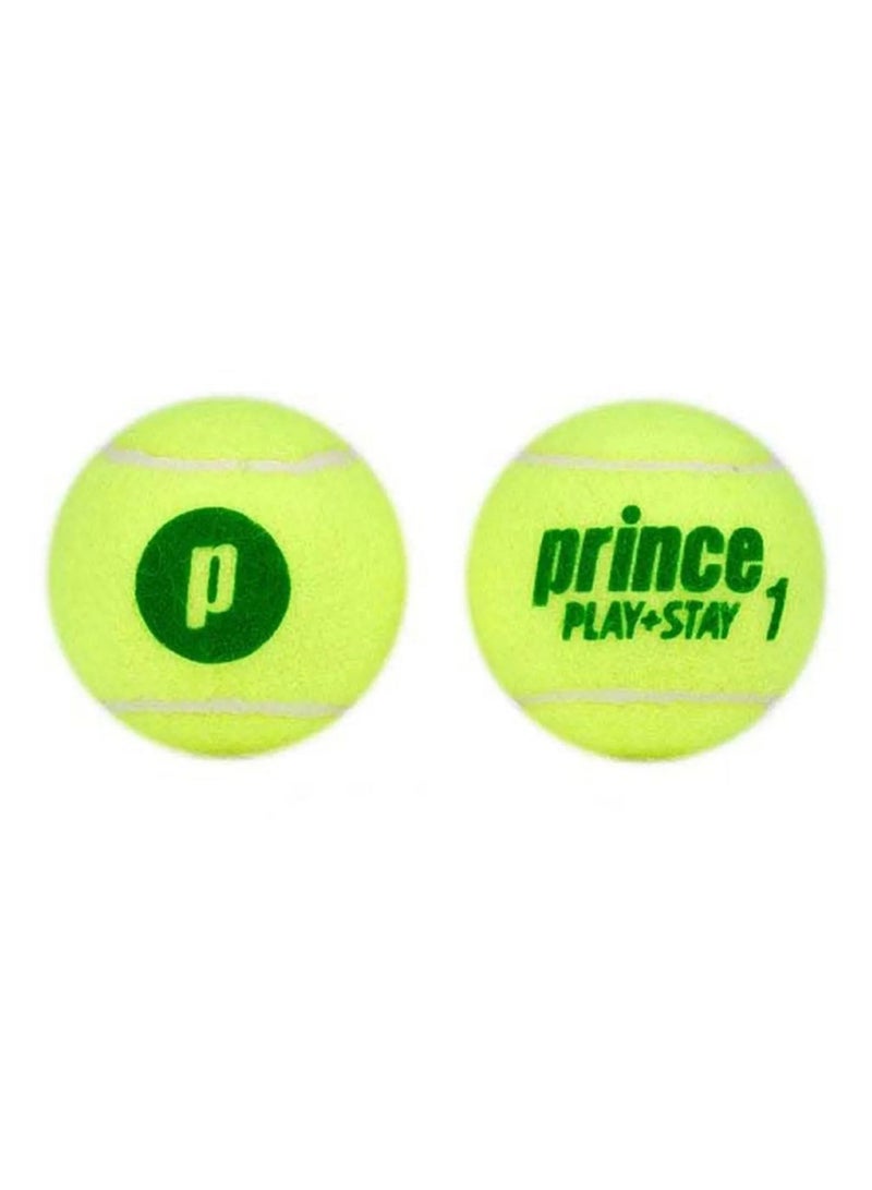 Prince Tennis Balls P&S Stage 1 Dot 3 Pcs Ball Can