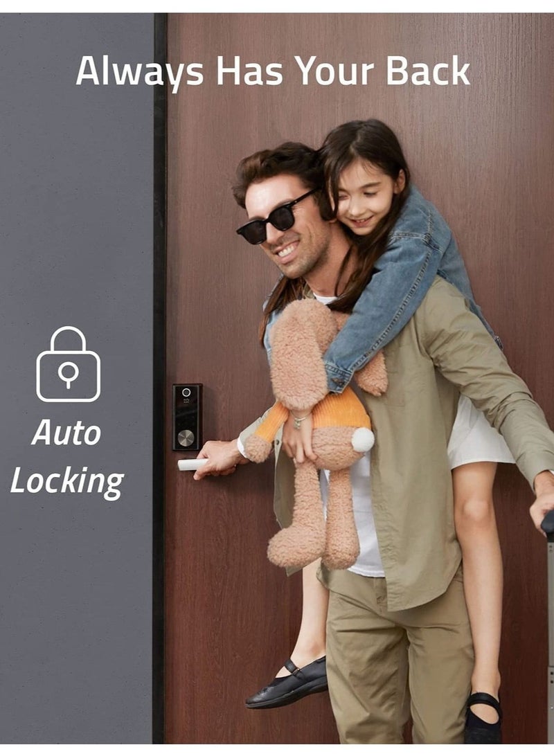 Eufy Security Smart Lock Touch & Wi-Fi, Fingerprint Scanner, Keyless Entry Door Lock