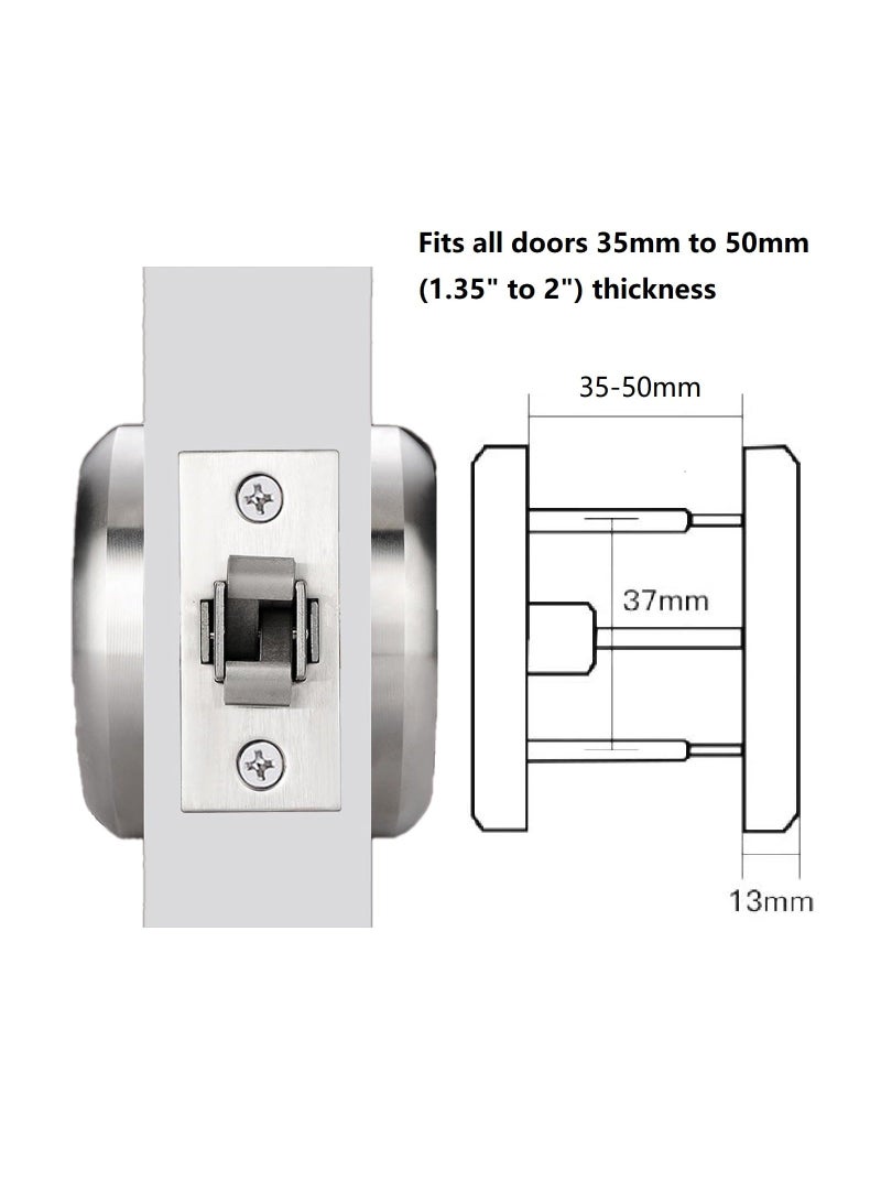 Pocket Door Lock with Key, Hardware Latch, Flush Knob, Easy to Install, Secure and Convenient for Doors, Privacy Key