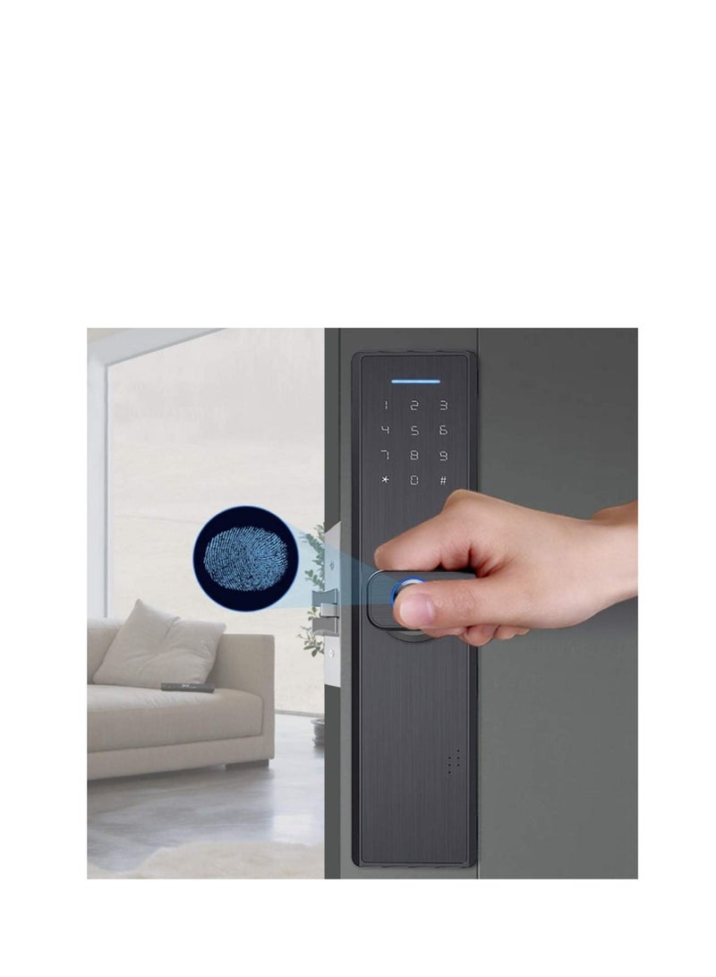 Multi-Unlock Smart Black Electronic Door Lock