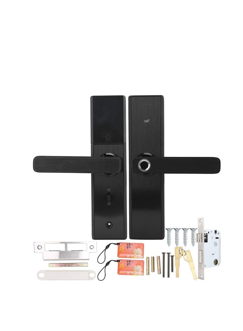 Multi-Unlock Smart Black Electronic Door Lock