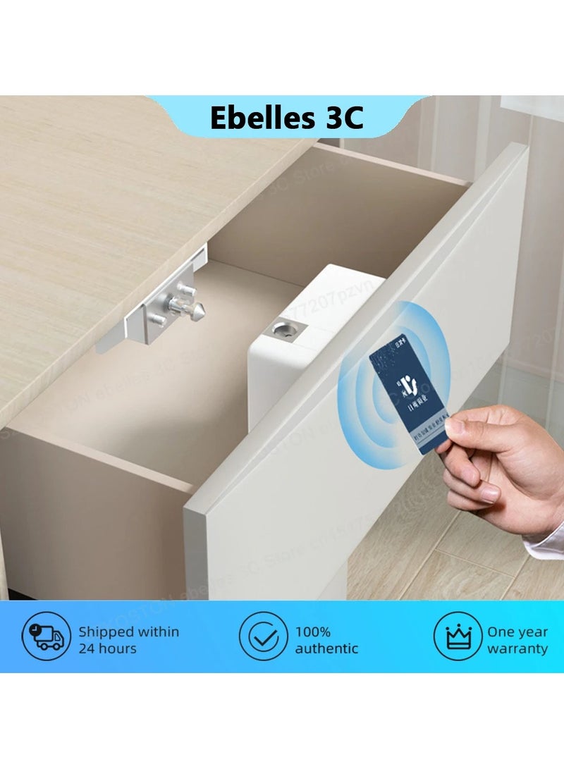 IC Card Smart Lock for Wooden Drawer Locker Cupboard Hidden DIY Electronic Cabinet Lock Support Smart NFC Security Protection