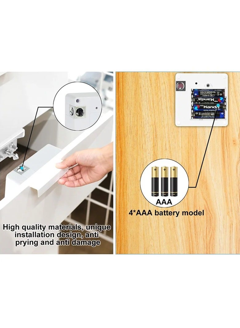 IC Card Smart Lock for Wooden Drawer Locker Cupboard Hidden DIY Electronic Cabinet Lock Support Smart NFC Security Protection