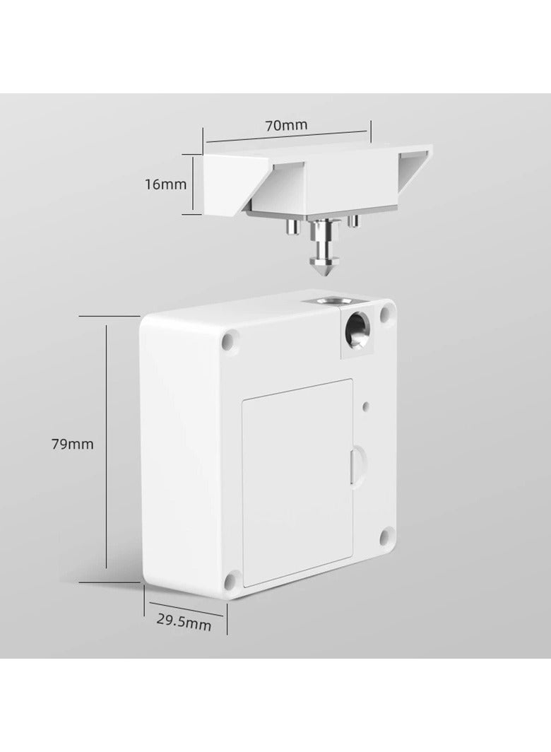 IC Card Smart Lock for Wooden Drawer Locker Cupboard Hidden DIY Electronic Cabinet Lock Support Smart NFC Security Protection