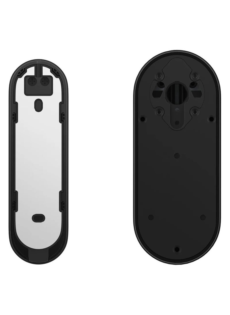 Smart Door Lock U200, Matter over Thread, Keyless Entry Door Lock with Apple Home Key and Rechargeable Battery,Supports Apple Home, Alexa and SmartThings, Black