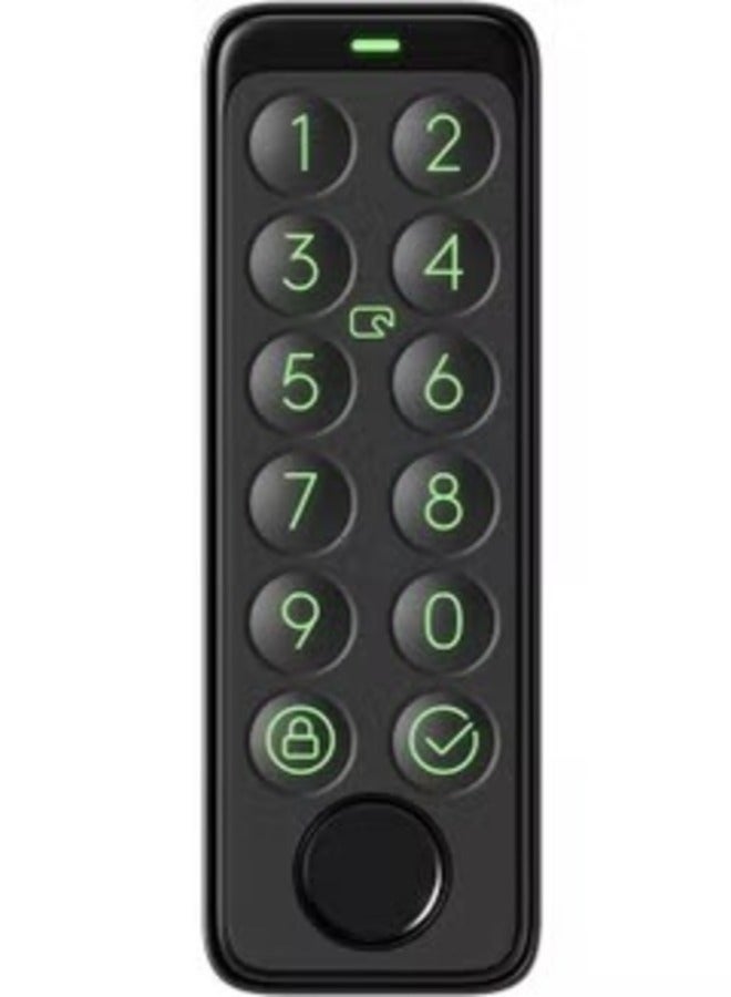 Smart Keypad Touch for SwitchBot Lock Fingerprint Keyless Home Entry IP65 Waterproof, Supports Virtual Passwords for Home Security