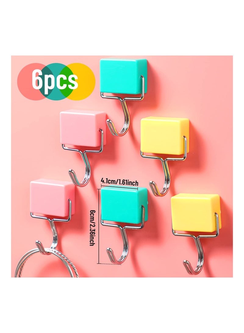 SYOSI, Colorful Magnetic Hooks for Refrigerator, Home