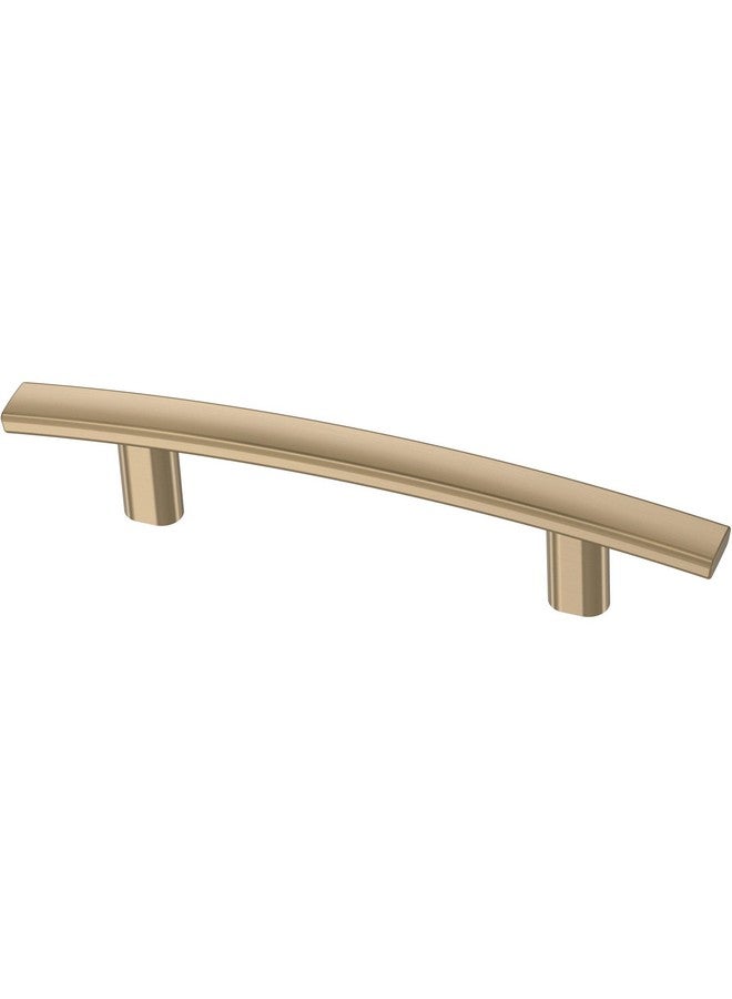 Subtle Arch Cabinet Pull, Champagne Bronze, 3 In (76Mm) Drawer Handle, 10 Pack, P35566Czb