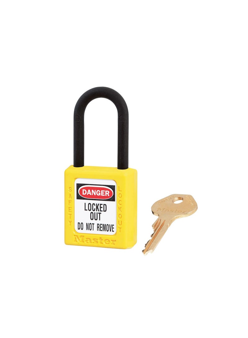 Dielectric Zenex Thermoplastic Safety Padlock Yellow 38mm