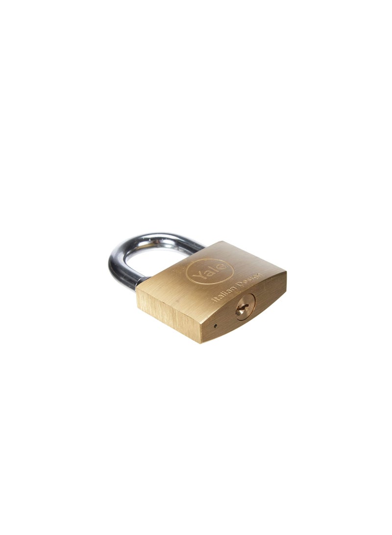 Padlock Brass 60Mm 110 Series, 15-0110-6032-00-0201 Yale