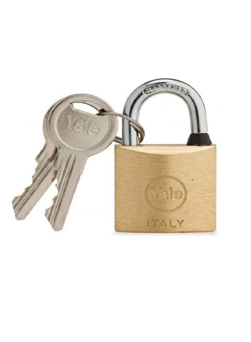 Yale Brass Padlock Short 50mm