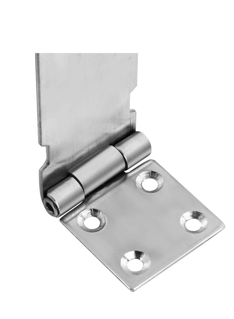 Padlock Hasp, Stainless Steel Security Door Clasp Hasp Lock Latch, Suitable for Room Door Locks, Garden Door Locks 2mm Extra Thick Door Gate Bolt...