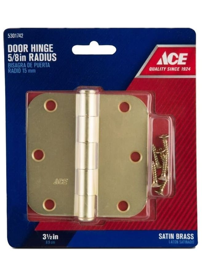 Door Hinge with Removable Pin Gold