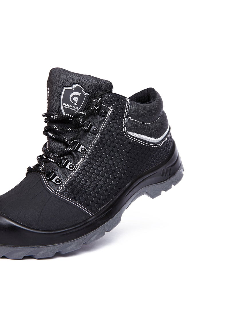 Gladiator Steel toe Safety Shoe 6032 black