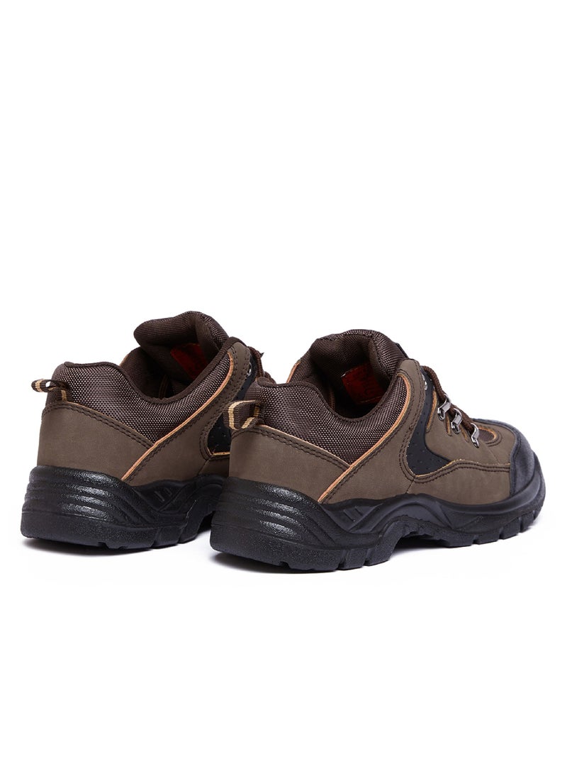 Gladiator Steel toe Safety Shoe 336 Brown