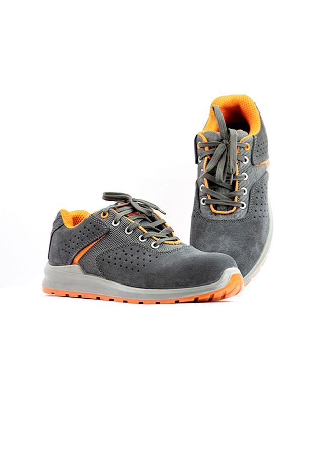 6045 Safety Shoes lace up low cut boot