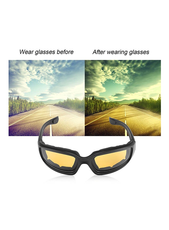 Full Rim Wrap Safety Glasses