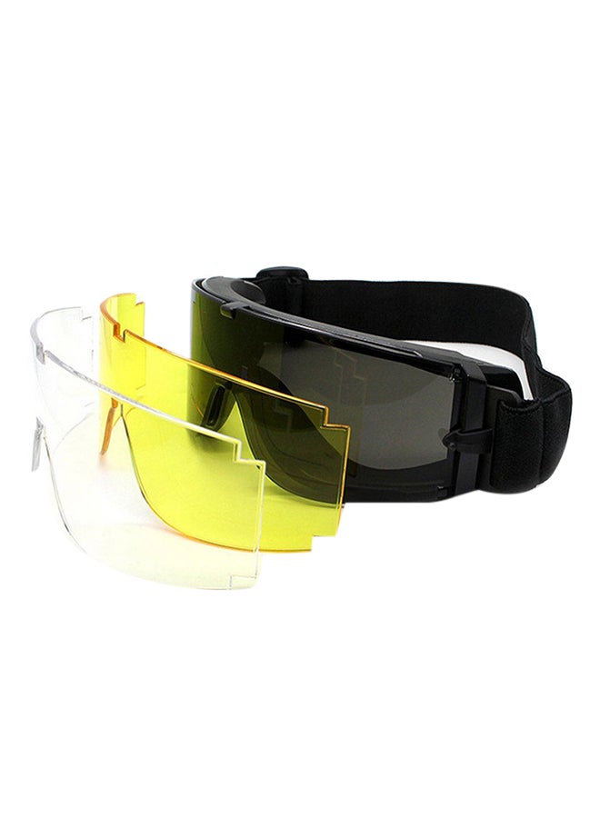 Full Rim Wrap Safety Glasses