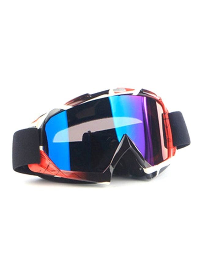 unisex Full Rim Shield Safety Glasses