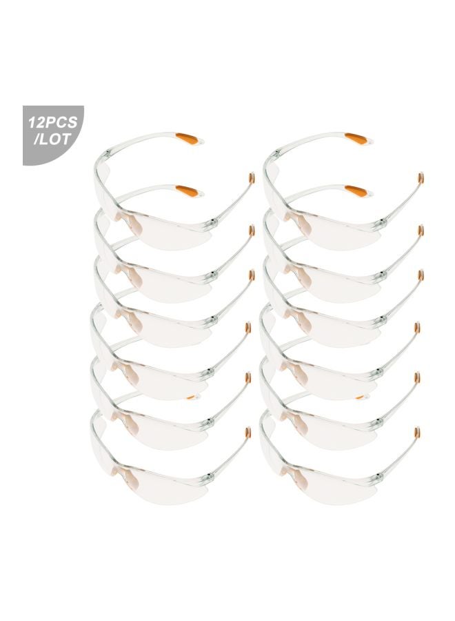 12-Piece Safety Goggles