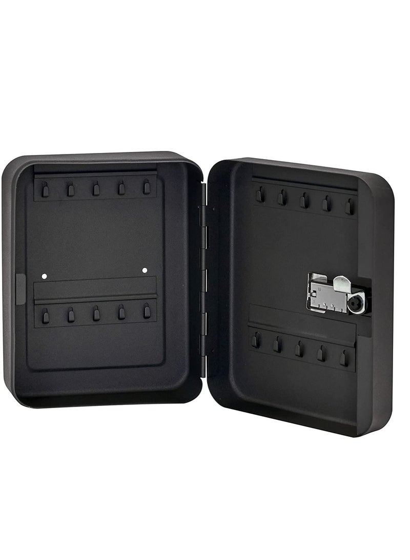 Key Safe Storage Cabinet with 3 Digit Combination Lock 20 Fixings and Key Tags Included Wall Mounted Security Solution for your Home or Office