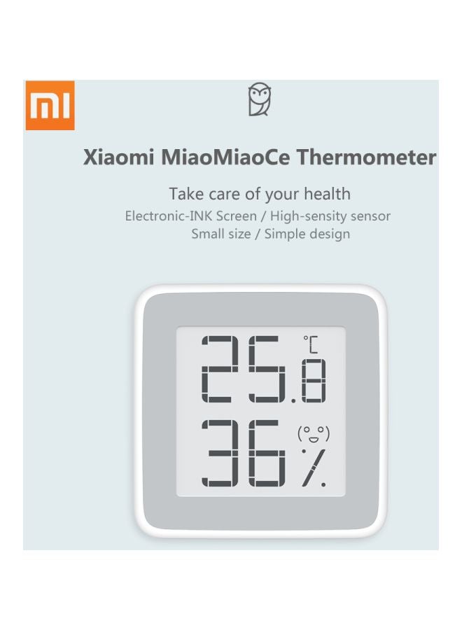 Digital Humidity Sensor White/Grey 6.45x6.45x0.97centimeter