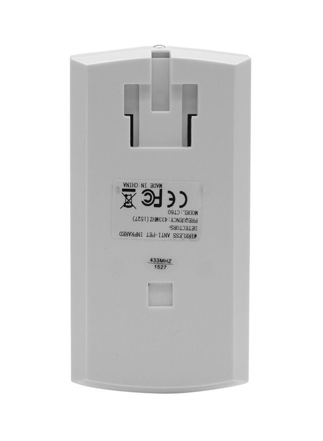 PIR2 Auto PIR Sensor Infrared IR Wireless Motion Detector Sensor White 137 × 61 × 43