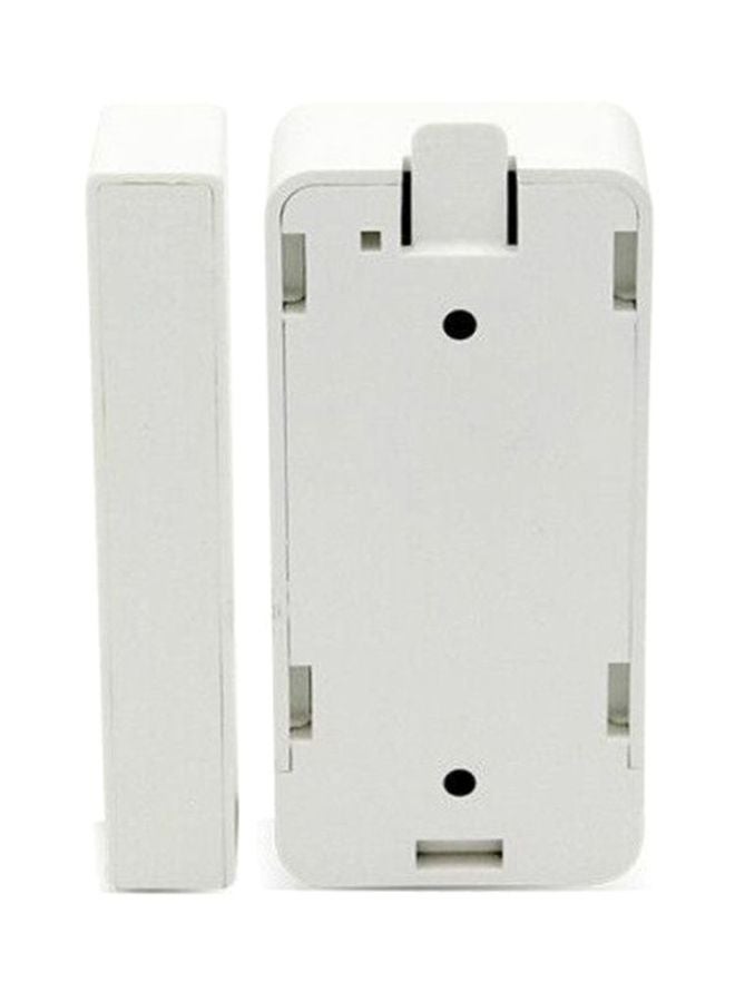 2-Piece Wireless Alarm Sensor White