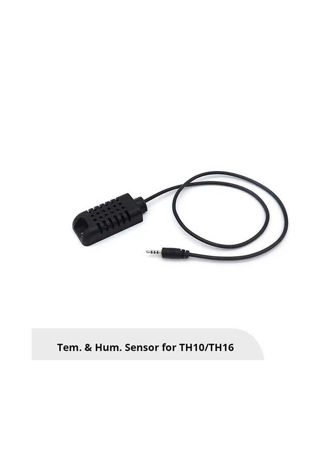 DIY AM2301 Temperature and Humidity Sensor Temp. Sensor Type: Resistive (-40 C to +80 C) Humidity Sensor Type: Capacitive (0 to 99.9%RH) 50cm Cable Black 3.5x8x5cm