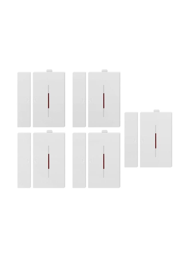 5-Piece Wireless Anti-Theft Automation Alarm System White