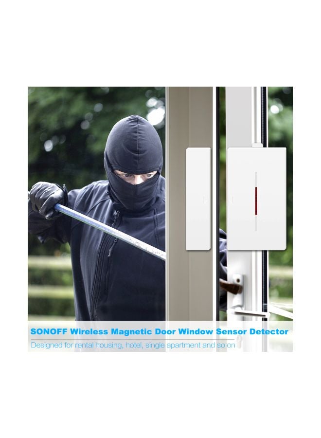 5-Piece Wireless Anti-Theft Automation Alarm System White