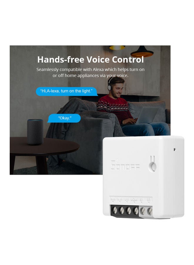 1-Piece Switch White