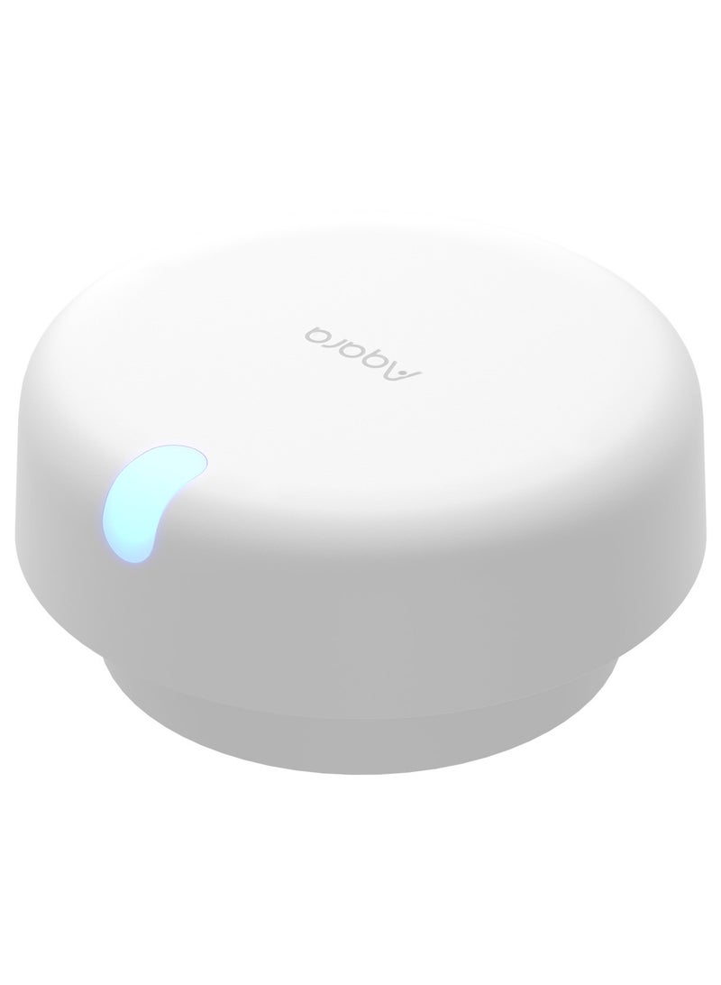 Presence Sensor FP2,mmWave Radar Wired Motion Sensor,Zone Positioning,Multi-Person&Fall Detection,Supports HomeKit, Alexa,Google