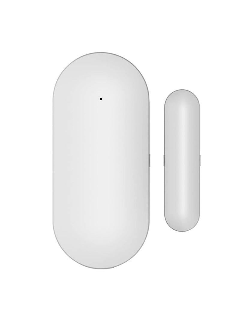 Wifi Door Sensor Alarm,  Magnetic Wireless Door Window Detector Sensor Alarm System, Durable Wireless Home Anti Theft Door Alarm, Entry Detector Sensor For Home Security, White