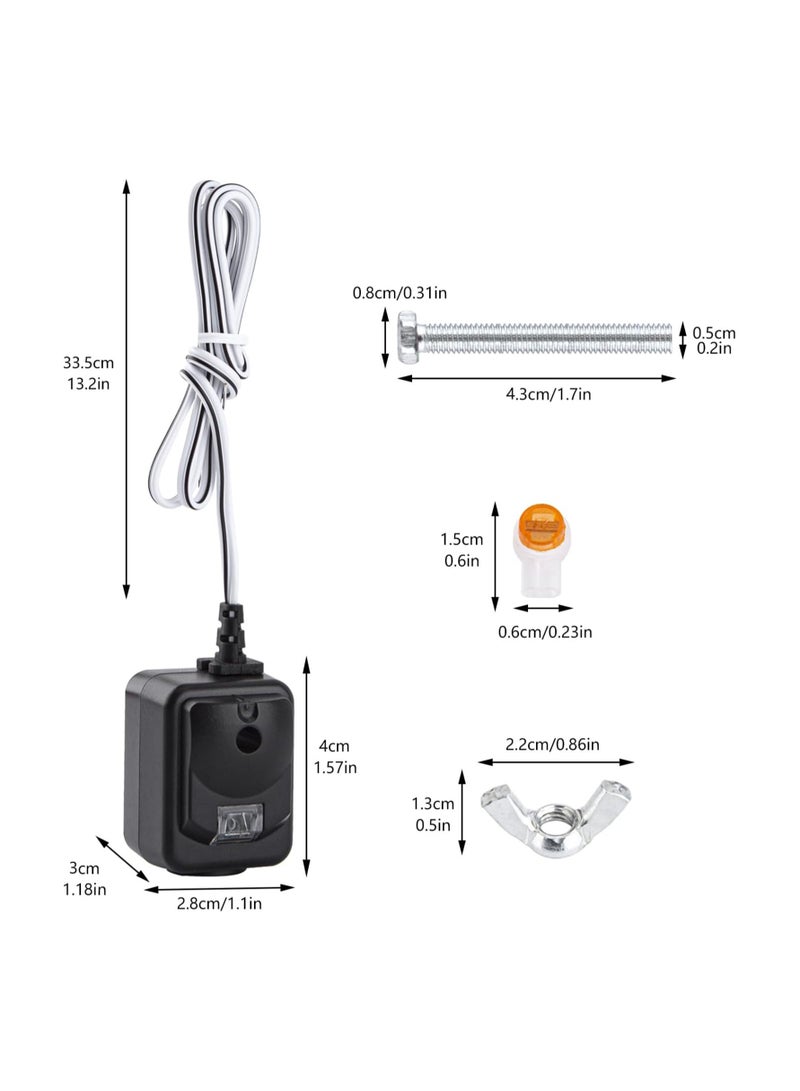 820CB Garage Door Safety Sensor & Brackets Replacement Kit for 41A5034/ G801CB-P/801CB/041-0136 for Chamberlain LiftMaster Sears Craftsman Garage Door Openers (2PCS)